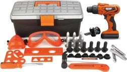 Set de unelte pentru copii cu bormașină pe baterii