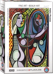 EUROGRAPHICS puzzle Fată în fața oglinzii – 1000 de piese