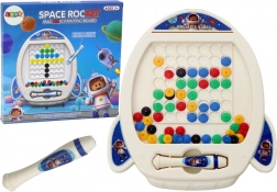 Tablă magnetică Navă rachetă pentru copii
