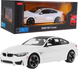 Mașină RC BMW M4 Coupe 1:14 Rastar cu telecomandă 2,4 GHz – Alb