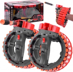 Blastere electrice din spumă GROWLER – set 2 buc cu acumulatori și săgeți cu ventuză