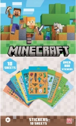 Set autocolante Minecraft 800 buc