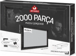 Ramă pentru puzzle 96x68 cm negru