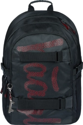 Rucsac școlar Baagl Skate Red 25 l