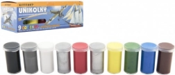 Vopsele de modelism Unikolky – set 9 culori + lac mat gratuit