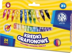 Creioane din caolin ASTRA 24 buc.