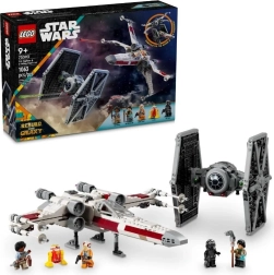 lego star wars tie fighter și x-wing hibrid