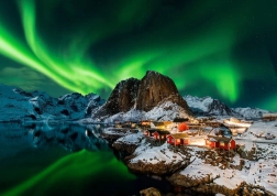 Puzzle Luminile Nordului 1000 piese