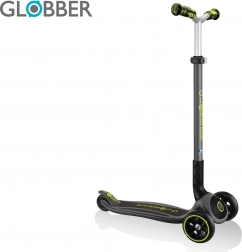 Trotinetă pentru copii GLOBBER Master Prime Black Lime Green