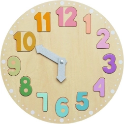 Jabadabado puzzle din lemn ceas pentru copii