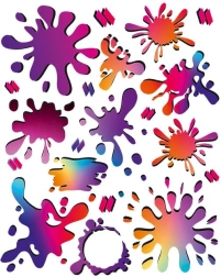 Petice termocolante colorate Naplamki – set pentru îmbrăcăminte