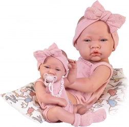 Păpușă realistă bebeluș cu corp din vinil integral 42 cm ANTONIO JUAN