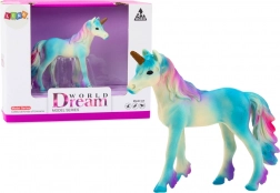 Figurină de colecție mic unicorn albastru 8 cm