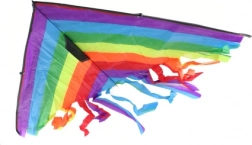 Zmeu z nylon colorat 120 x 90 cm