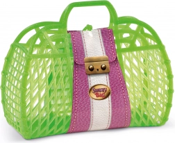 Androni sacoșă de cumpărături din plastic pentru copii – verde