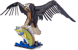 Puzzle 3D din lemn vultur