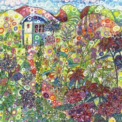 Puzzle pătrat Căsuța Albastră 1000 piese