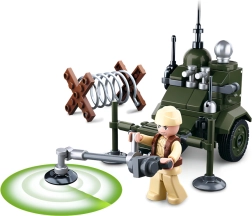 Sluban WWII Detector de Mine Construcție