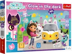Puzzle luminoase Căsuța fermecată a lui Gabi 100 piese