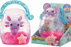 Animagic axolotl luminos în acvariu