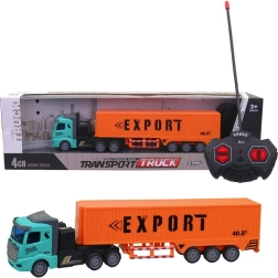 Camion de marfă cu telecomandă cu lumină LED