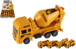 mașină constructie plastic 12cm cu retragere