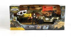 Set de luptă special - Elicopter și autoturism off-road