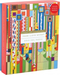 galison puzzle frank lloyd wright saguaro cactus and forms 1000 piese metalic