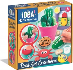 Clementoni Idea set creativ pentru decorarea pietrelor