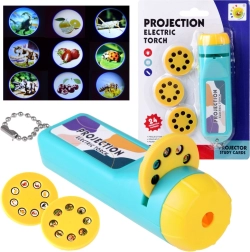 Lanternă proiector pentru copii cu 24 de imagini