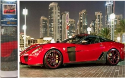 Norimpex Pictură diamant Mașină Roșie 30x40 cm