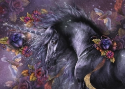 Puzzle Trandafir Albastru 1000 piese