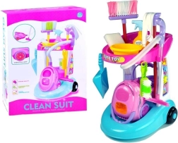 Set de curățenie pentru copii cu aspirator