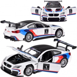 Model metalic BMW M6 GT3 1:32 cu lumină și sunet