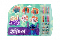 Set de desen 5în1 cu motiv Stitch