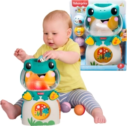 Fisher-Price broscuță interactivă muzicală luminată cu mingi