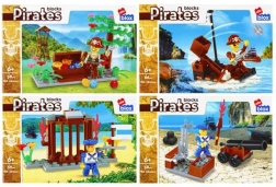 Set de construcție pirați – 4 variante