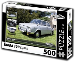 Puzzle RETRO-AUTA Škoda 100 L 500 piese