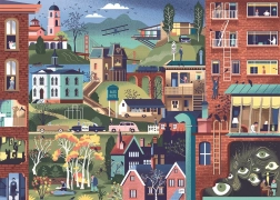 Puzzle Movie Masters: filmele lui Alfred Hitchcock 1000 piese