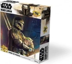 Puzzle 3D STAR WARS: THE MANDALORIAN – Mando, 300 piese