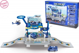 Garajă – stație de poliție cu stație de alimentare 65 cm, ambalaj în limba cehă