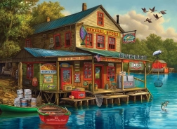Puzzle Magazinul lui Bob's Beer & Bait 1000 piese