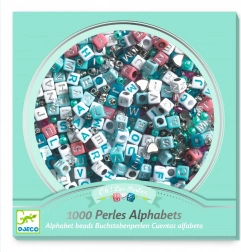 Crearea bijuteriilor Abecedar Argintiu Djeco