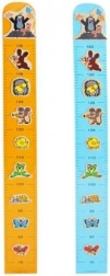 Metru din lemn pentru copii cu motivul Cârtiței