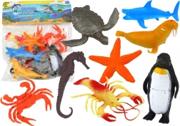 Set de figurine Animale marine 10 bucăți