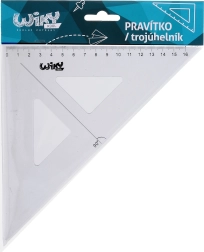 Echer de desen transparent 15 cm