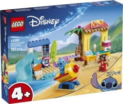 Distracție pe plajă LEGO Disney cu Lilo și Stitch