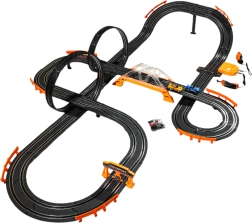 Pistă de curse cu iluminare TRACK MASTER și accesorii