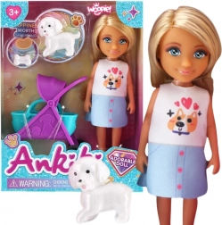 Woopie Royal păpușă cu cărucior și cățel