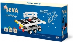 Set de construcție SEVA SPAȚIU Mașini lunare plastic 308 piese în cutie 31x16x7 cm